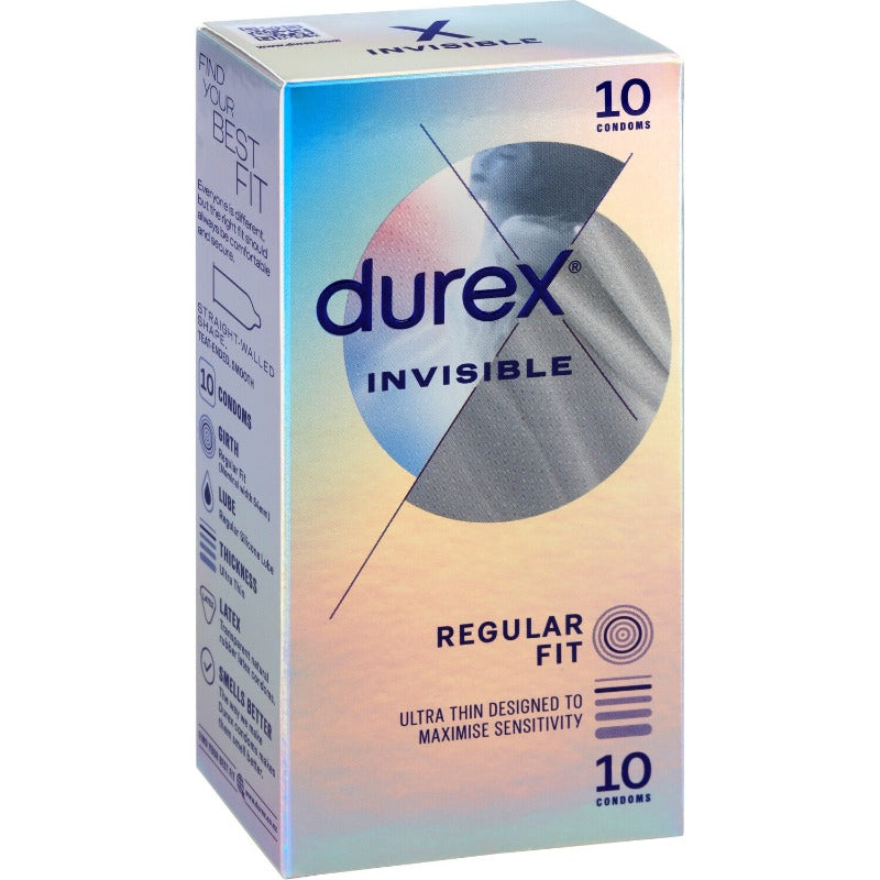 Durex Invisible Condoms 10 Pack