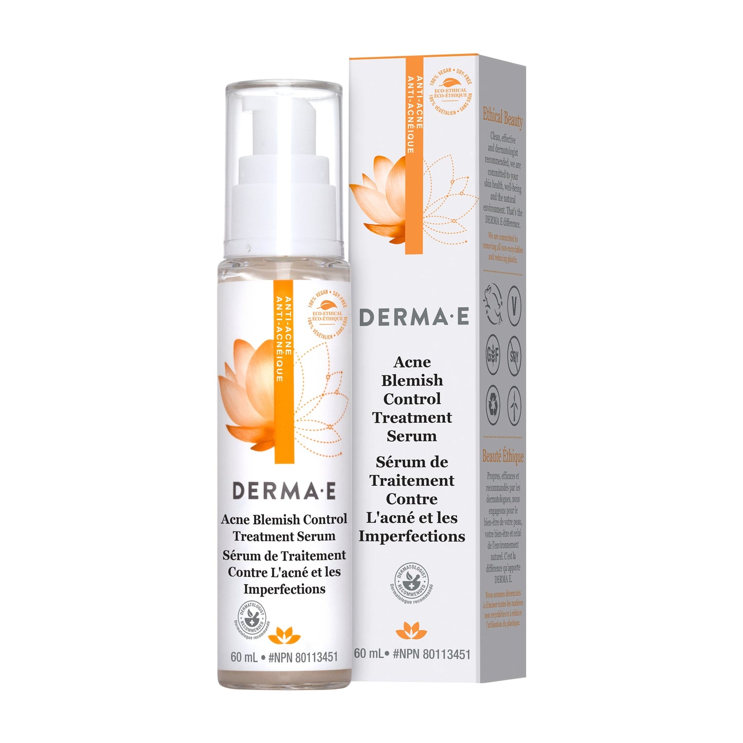 Derma E - Blemish Control Treatment Serum, 60 mL