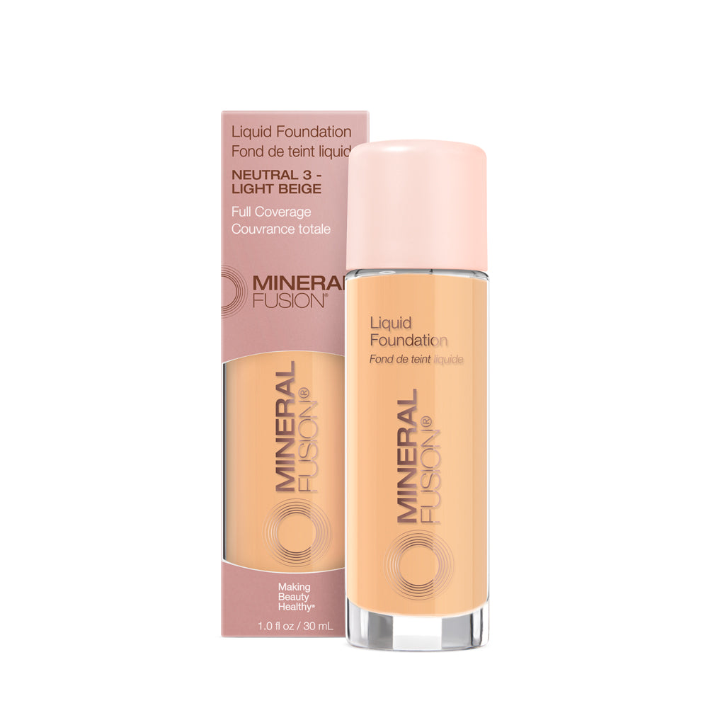 Mineral Fusion - Liquid foundation Neutral 3, 30 mL
