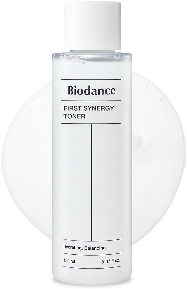 Biodance First Synergy Toner, All-in-One Toner, Moisturizing, Skin Balance, Hyaluronic Acid | 5.07 fl.oz, 150ml