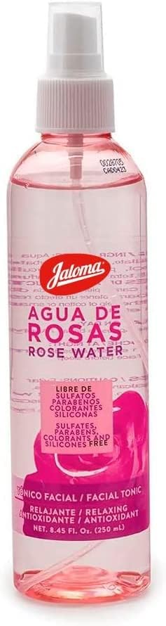 Jaloma | Agua de Rosas, Tónico Facial, Relajante, Antioxidante, 250ml