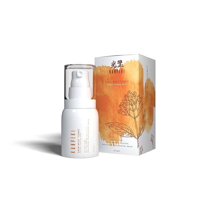 Skin Mist Tonic | Facial Mist | Provides Hydration, Counteracts Signs Of Ageing | Contains Aloe Vera, Honey & Mesua Ferrea | Japanese Skin Care Product | All Skin