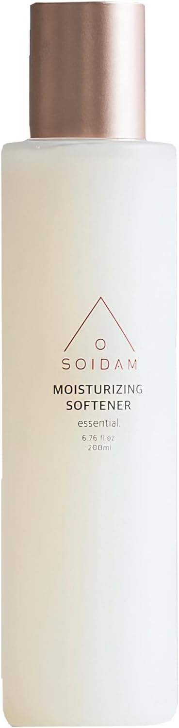 Soidam Moisturizing Softener - 6.76 fl. Oz/200ml, Radiant Skin Toner with Hyaluronic Acid&Centella Asiatica, Luxurious 5-Oil Blend for Deep Hydration, pH5.5 Balanced Formula, Korean Cosmetic, Kbeuaty