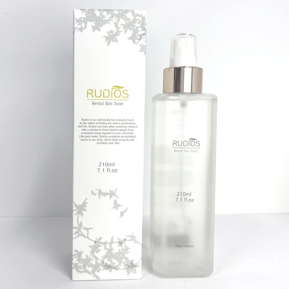 Rudios Revital Skin Toner for face I Facial Wrinkle - Tone-up Skincare Spray Type (210ml, 7.1 fl oz)