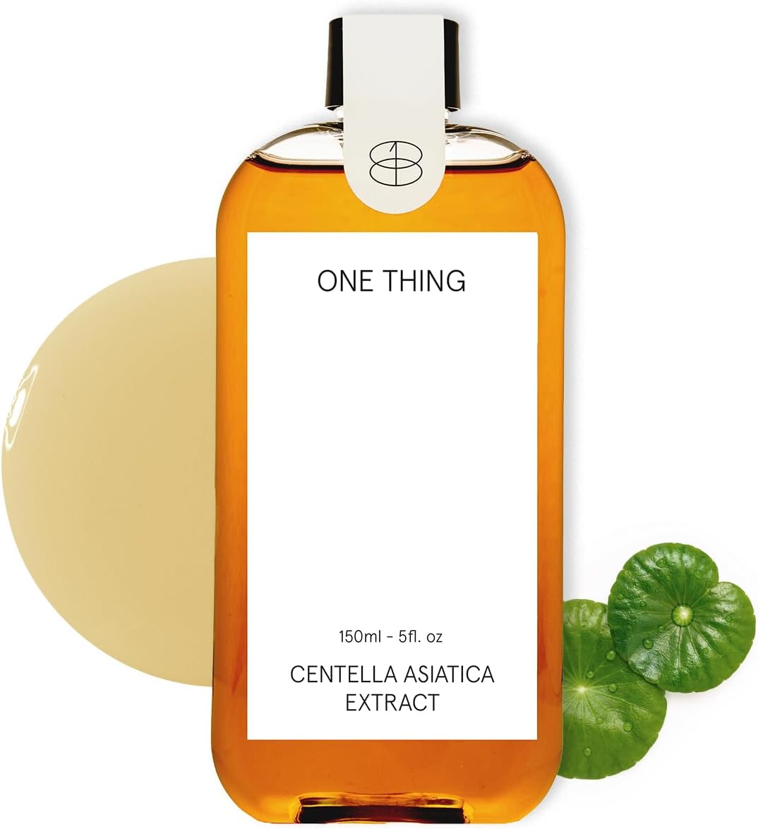 ONE THING Centella Asiatica Extract CICA Toner 5.07 Fl Oz | Hydrating and Soothing Facial Daily Toner for Sensitive Oily Acne Prone Dehydrated Skin | Vegan Korean Skin Care