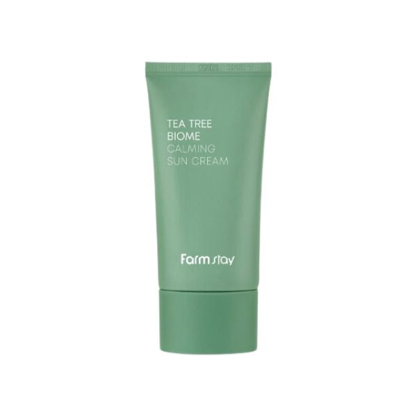 Farmstay Tea Tree Biome Calming Sun Cream 50g