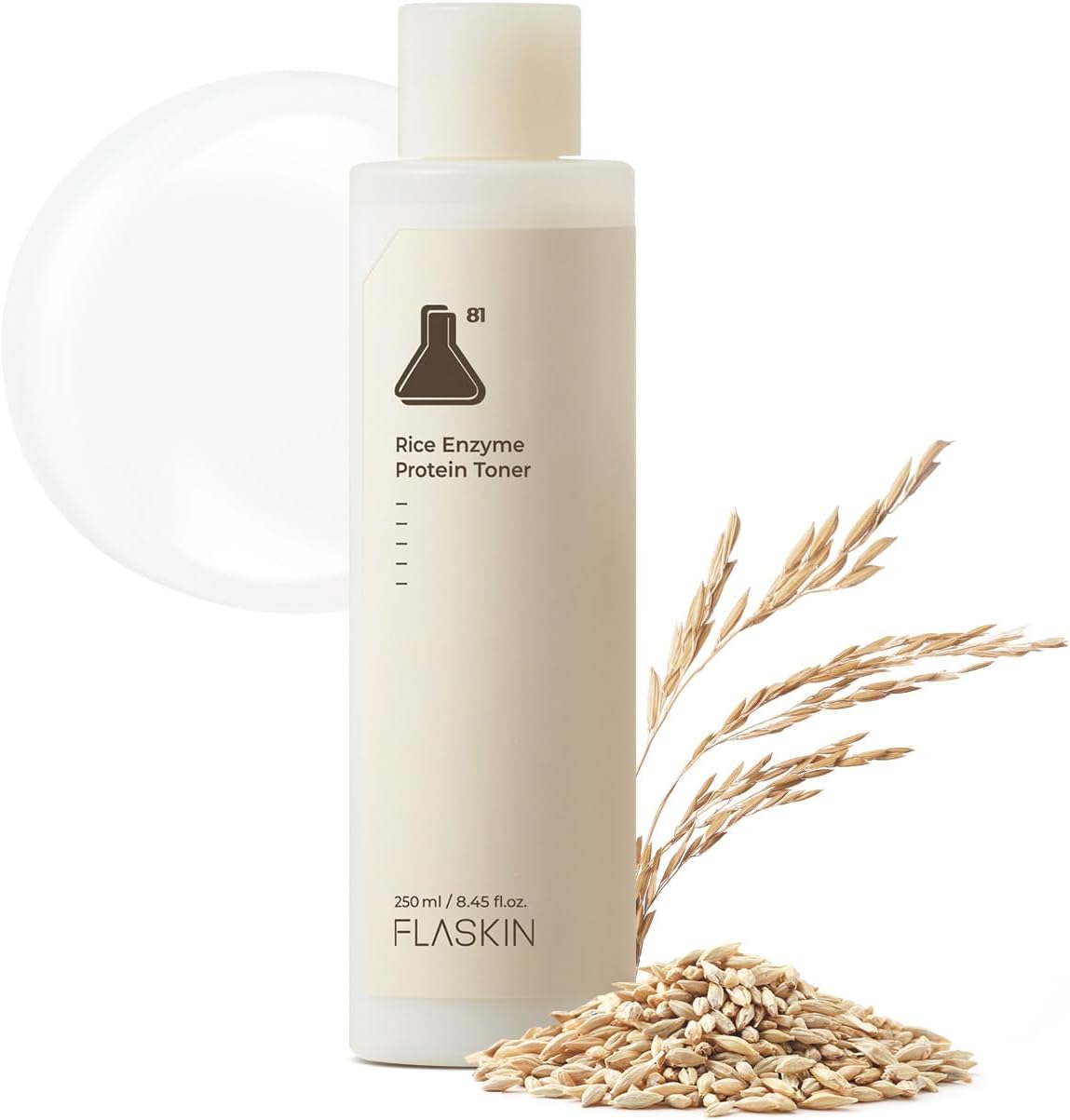 FLASKIN Rice Enzyme Protein Toner 250ml
