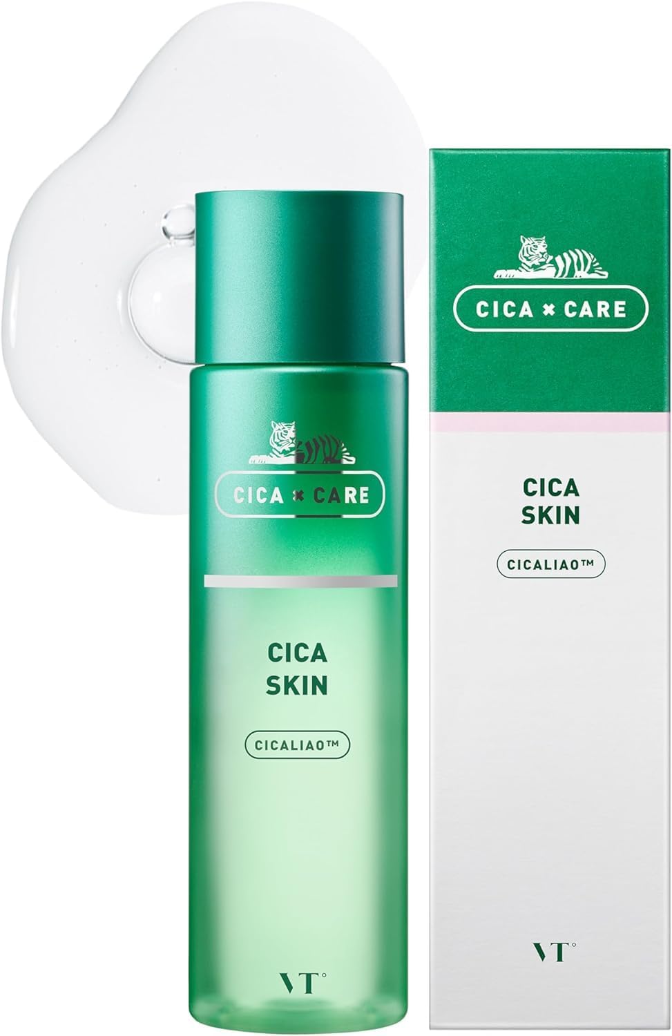 VT COSMETICS CICA Skin - Redness Skin Toner, Hydrating & Soothing, Centella Asiatica Extract, Skin Purifying, Korean Skin Care (200ml)