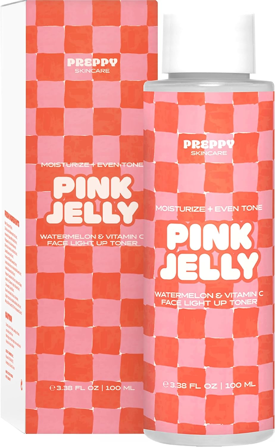 Preppy Skin Care Watermelon Toner | Preppy Skincare Pink Jelly Watermelon Toner | Preppy Skincare for Women | Preppy Skin Care Watermelon Toner | Preppy Skincare Pink Jelly Watermelon Toner for Face