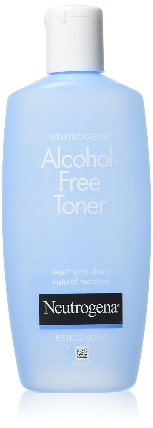 Neutrogena Oil- and Alcohol-Free Facial Toner, with Hypoallergenic Formula, 8.5 fl. oz (Pack of 2)