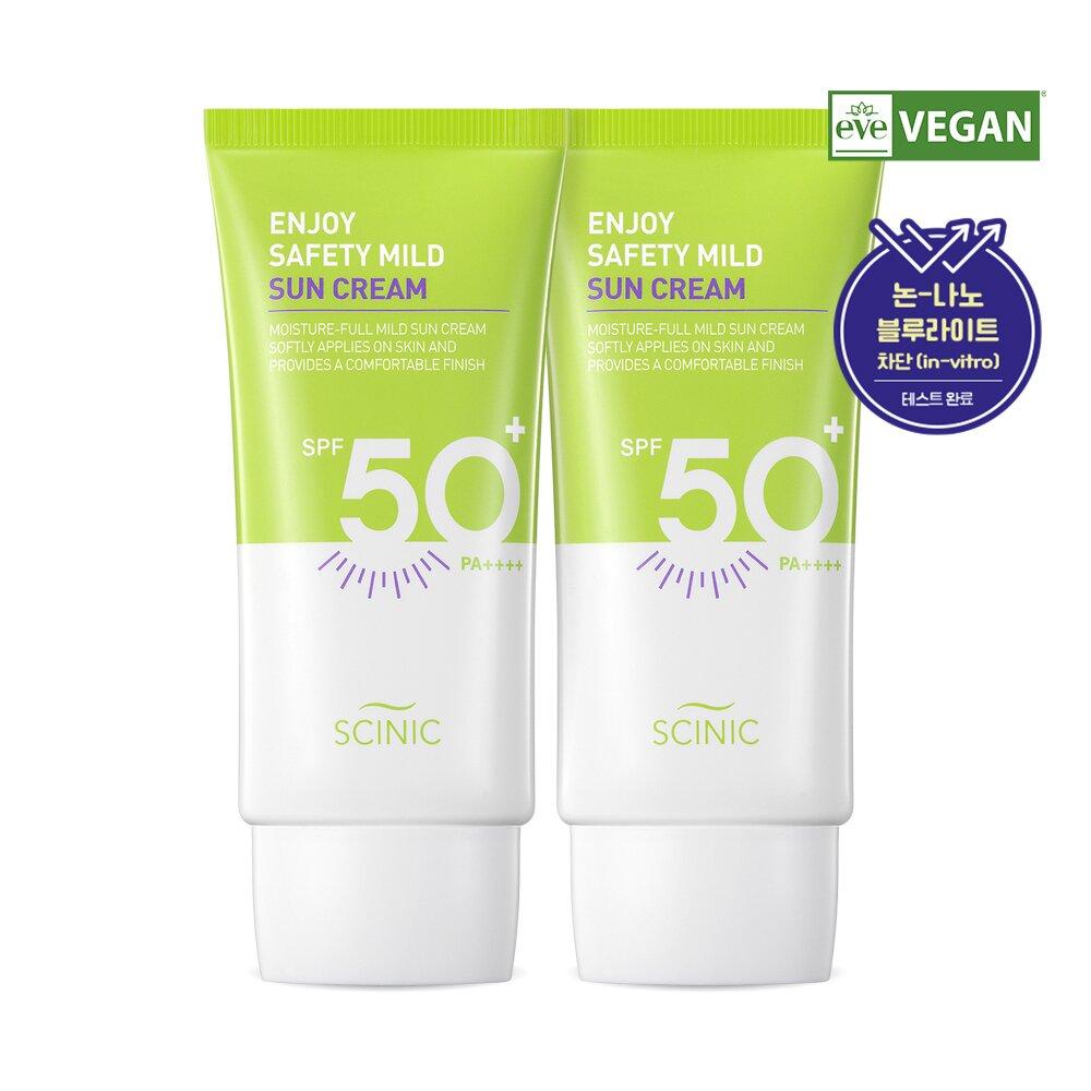 Scinic Enjoy Safety Mild Sun Cream 1+1 Special Set