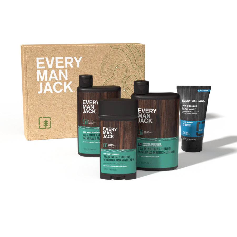 Every Man Jack - Men's Gift Set - Sea Salt, Each