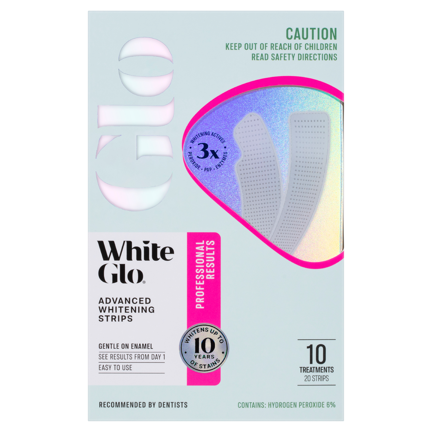 White Glo Advanced Whitening Strips