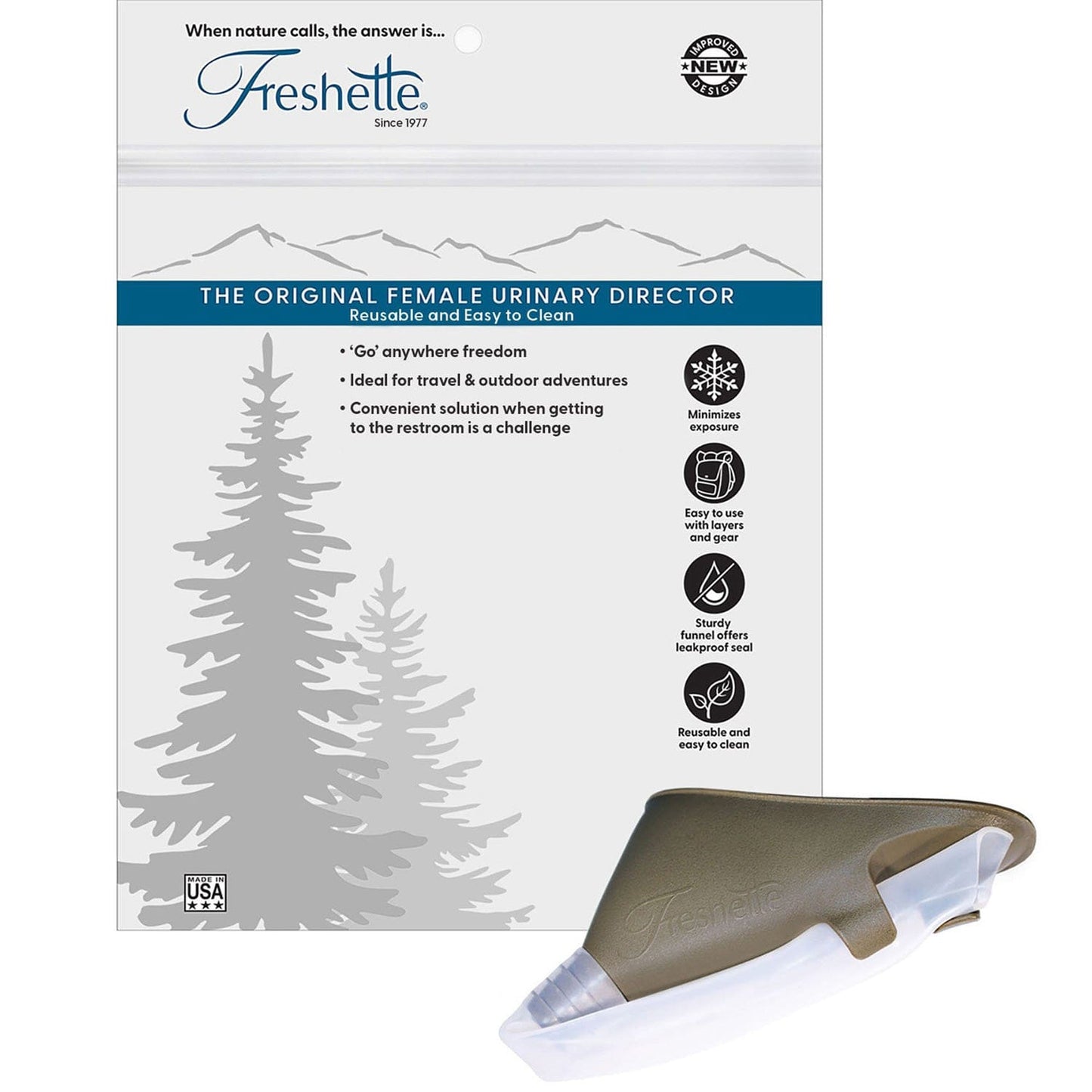 Freshette Reusable Pee Funnel
