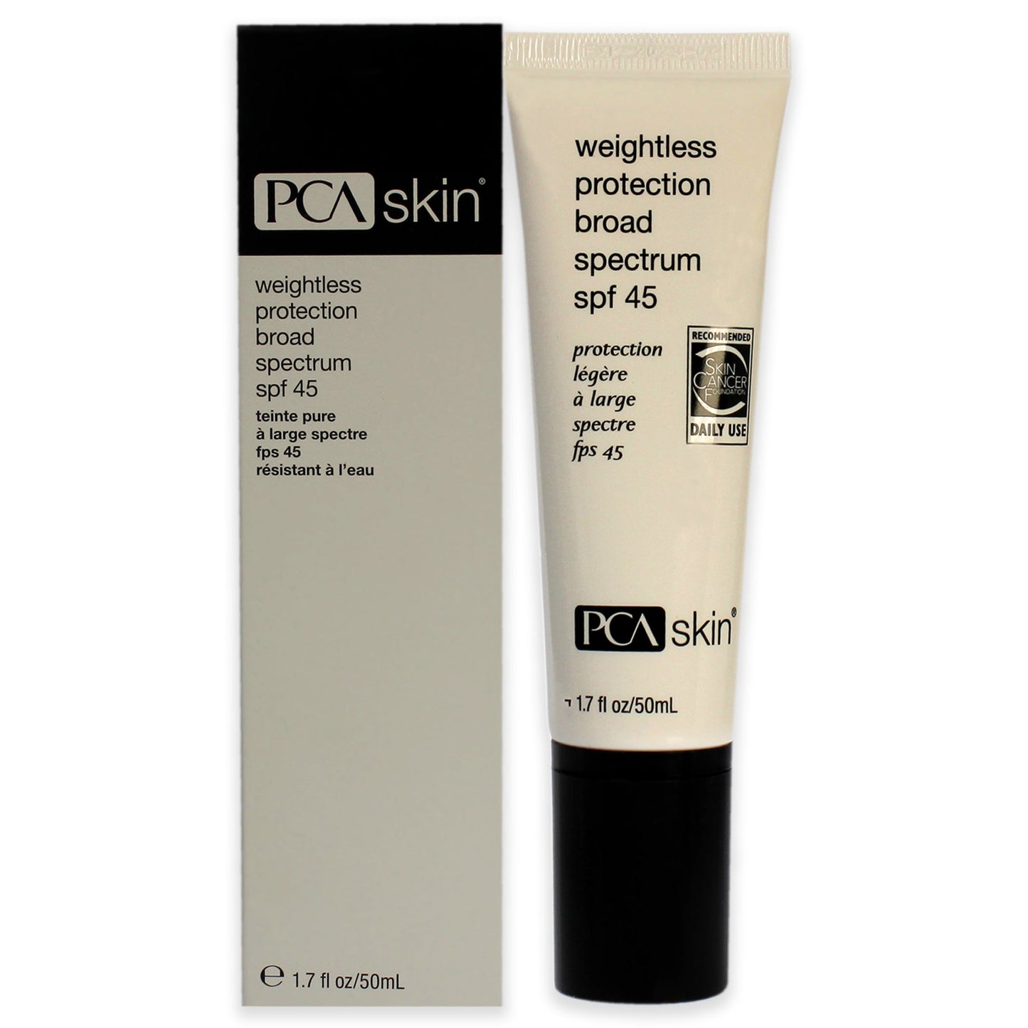Weightless Protection SPF 45 by PCA Skin for Unisex - 1.7 oz Sunscreen