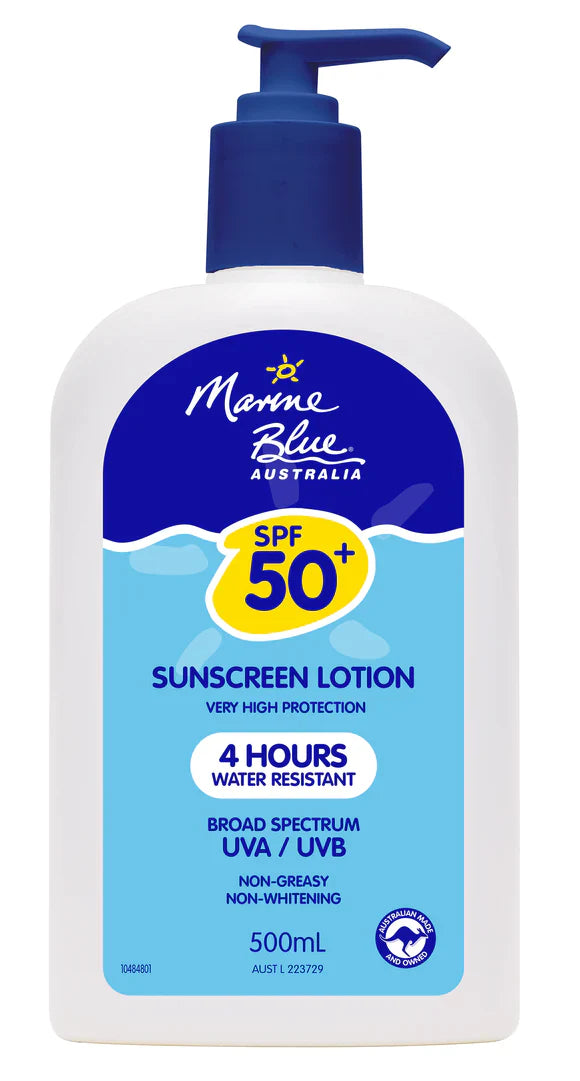 MARINE BLUE Sunscreen Lotion SPF50+ Pp 500ml