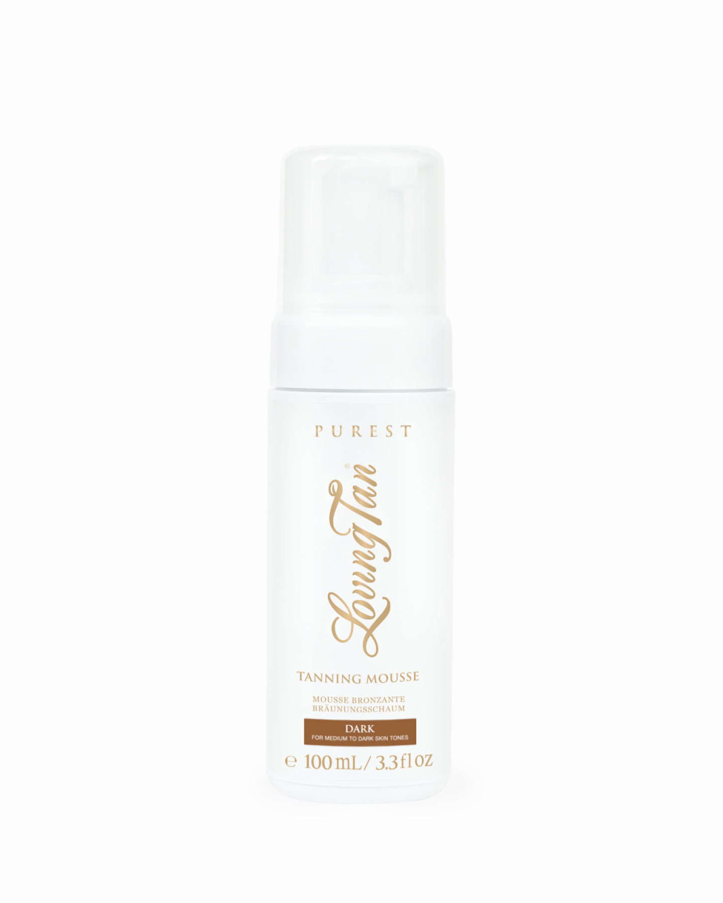 Loving Tan Purest Tanning Mousse Self Tanner Dark