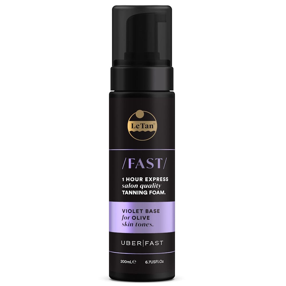 Le Tan UBER FAST Self Tanning Foam 200mL - Violet Base