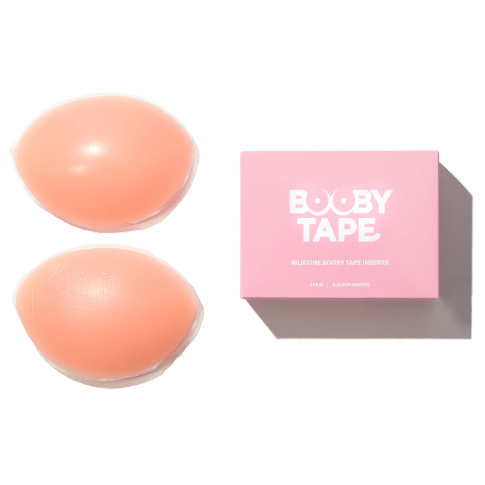 Booby Tape Silicone Booby Inserts - 1 Pair (A to C)