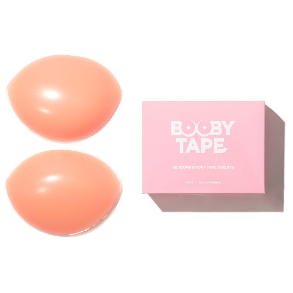 Booby Tape Silicone Booby Inserts - 1 Pair (D to F)