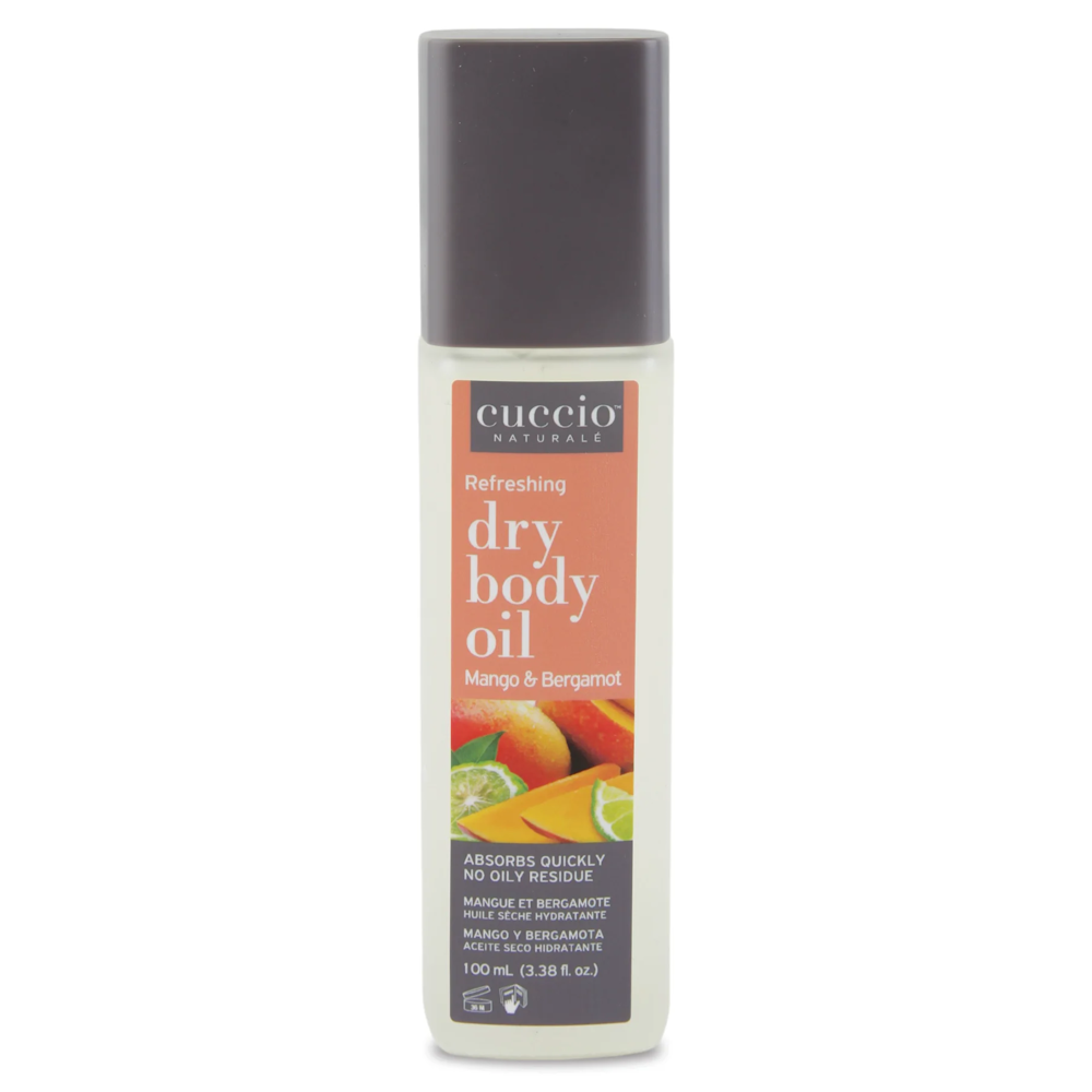 cuccio NATURALE Dry Body Oil 100mL - Mango & Bergamot