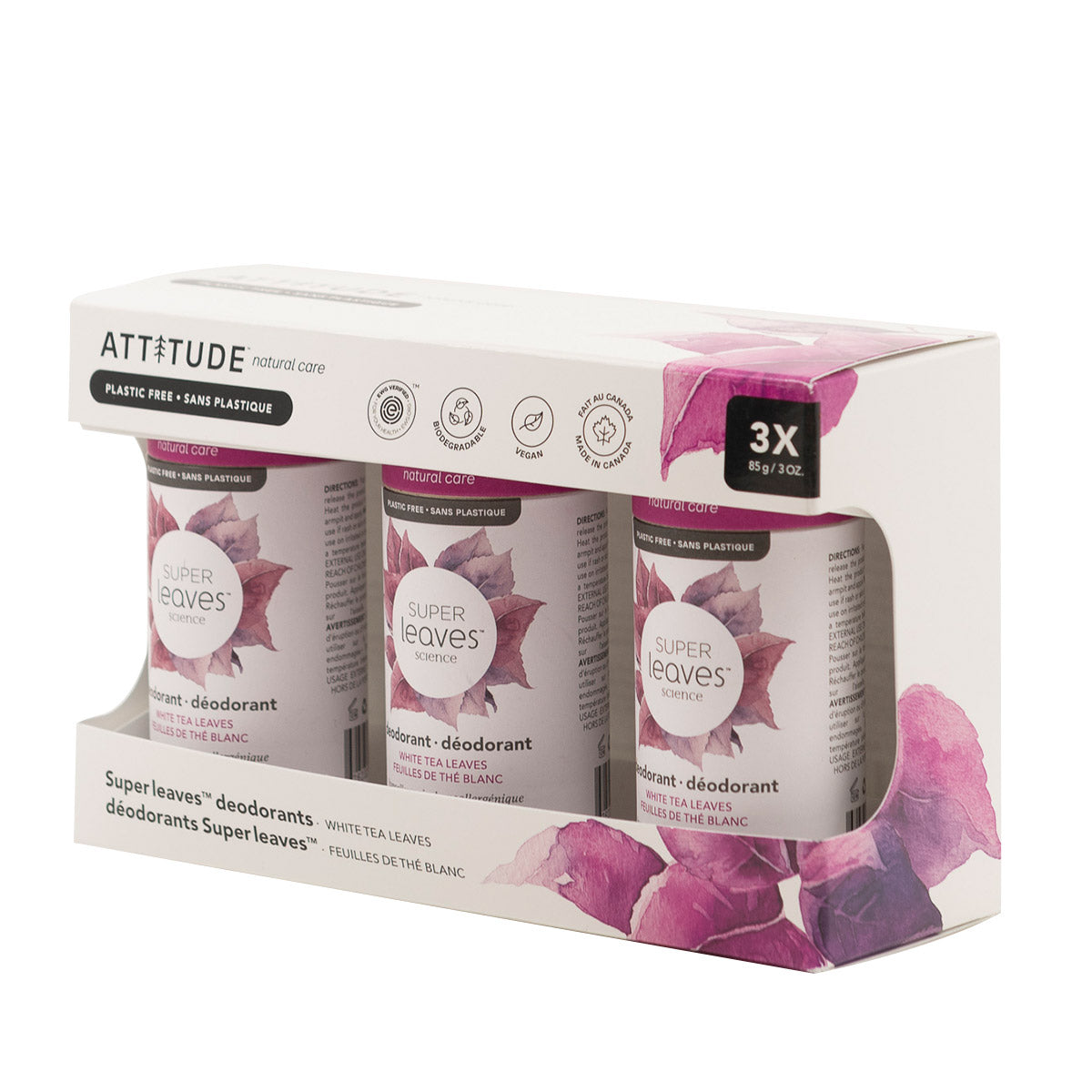 ATTITUDE Super leaves White Tea Deodorant