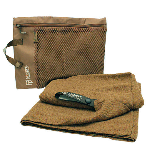 Tactical Microterry Lg Towel Coyote - GhillieSuitShop