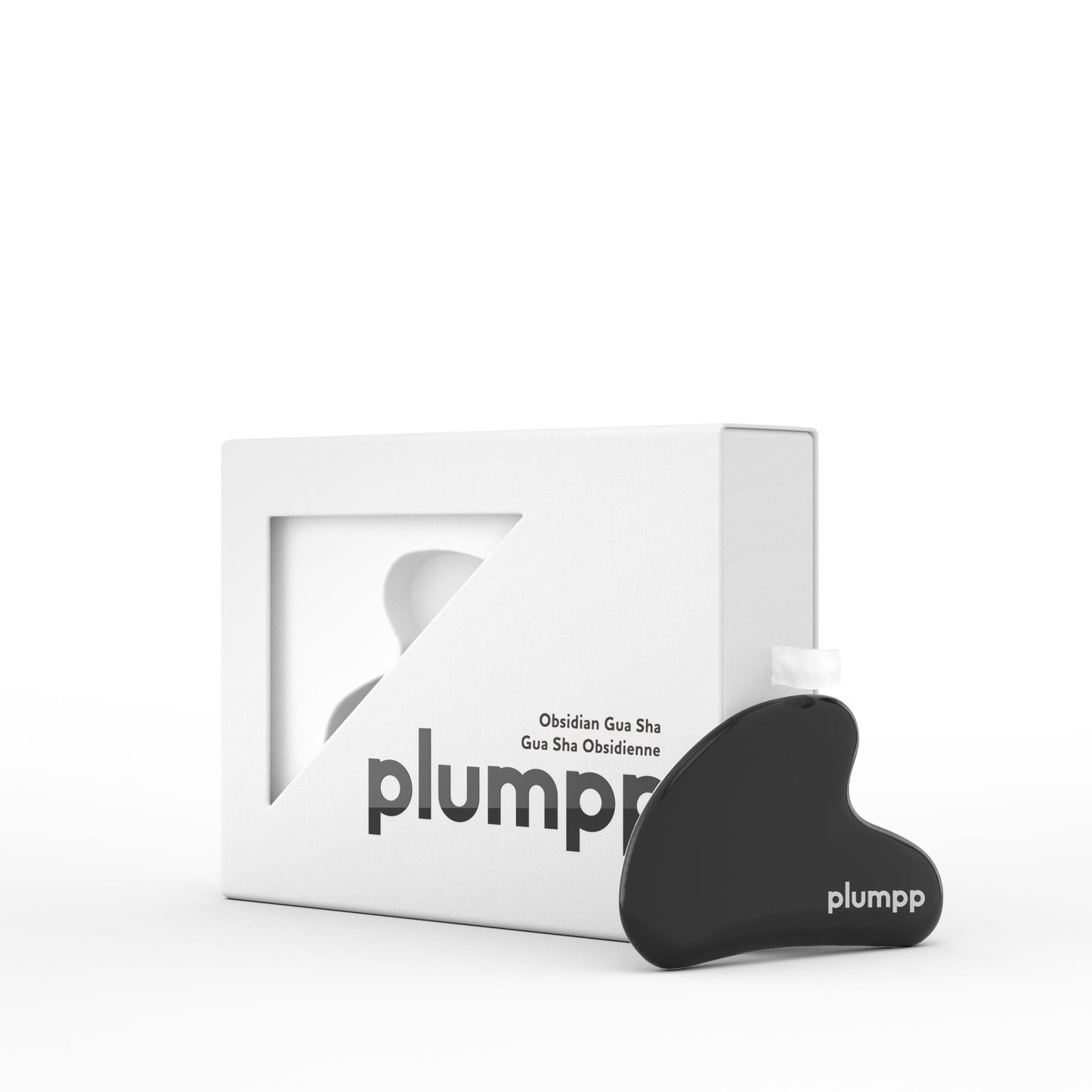 Plumpp - Gua Sha - Obsidian, Each