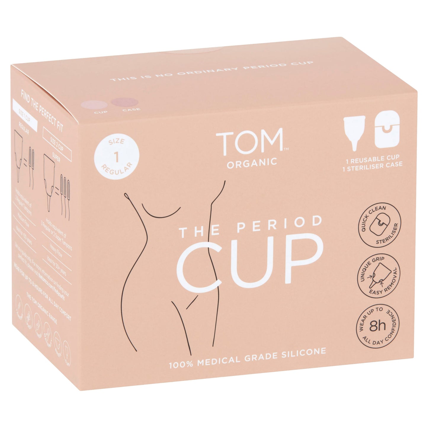 TOM Organic The Period Cup Size 1 Regular
