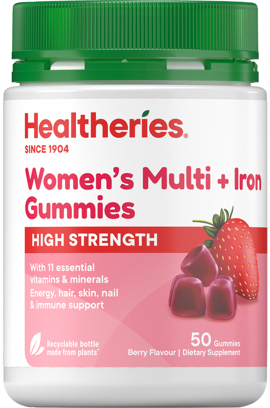 High Strength Women's Multi + Iron Gummies