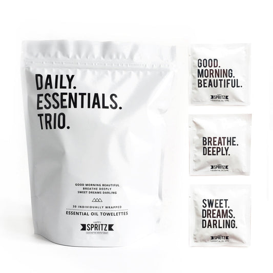 Daily Essentials Trio- Mixed Towelette Bag