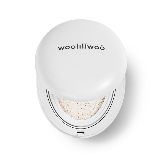 WOOLILIWOO Egg Sun Cushion SPF50+ PA++++ 18g