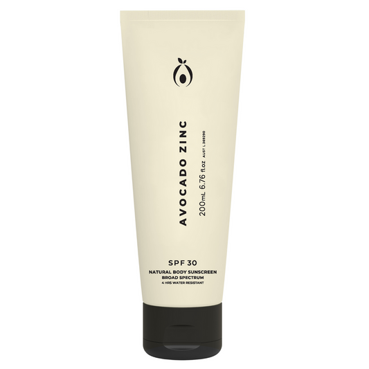Avocado Zinc SPF 30 Body Sunscreen - 200ml