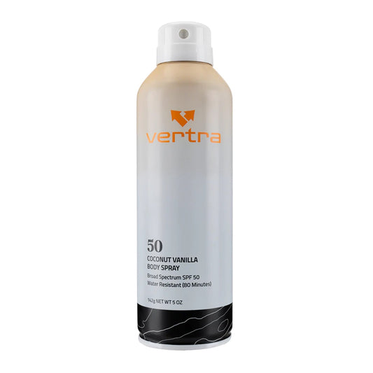 Vertra Coconut Vanilla Body Spray SPF 50