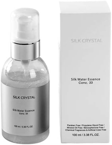 Silk Water Essence | THE SILK CRYSTAL | Multi-Functional Essence, Non-Greasy Facial Lotion, Toner, and Essence with Deep Moisturizing, Premium Korean Skincare, (3.38 FL.OZ)
