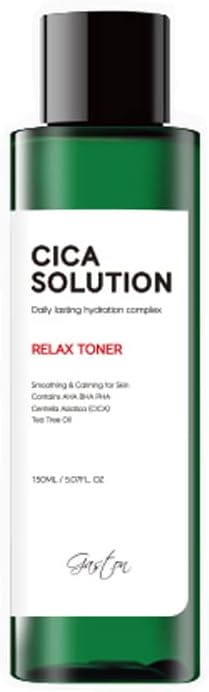 GASTON CICA Solution Relax Toner Daily Lasting Hydration Complex 150ml 5.07FlOz.