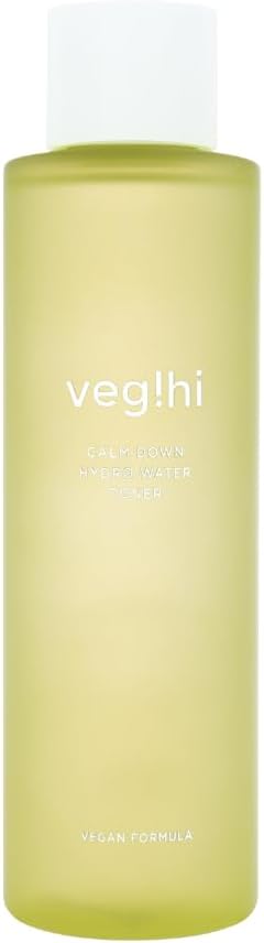 Calm Down Hydro Water Toner | Slightly Acid Mild Toner, Calming Skin, Hydrating, Cruelty Free, Vegan for Sensitive, Dermatologist Tested (200ml, 6.65 oz.), Korean Skincare