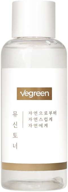 VEGREEN Alcohol-Free Skin Mucin Essence Toner for Face | Wild Yam Extract-Enriched Calming Toner Facial Essence Skin Care | Hydrating Toner for Face Glass Skin Essence for All Skin Types 5 fl oz