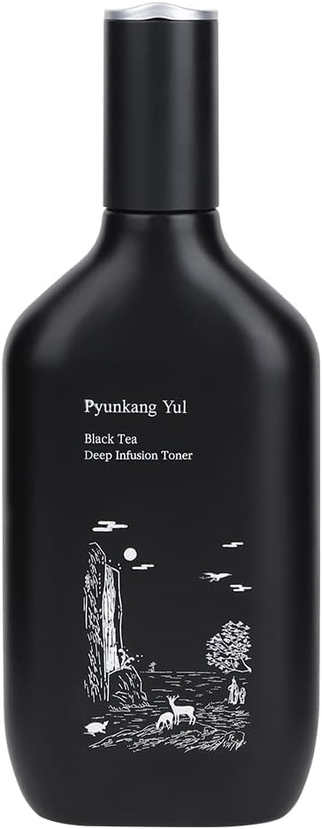 Pyunkang Yul [PKY] Black Tea Deep Infusion Toner for Anti-aging, Rich Moisture Toner for Fine Line Care & Firmer Facial Skin, Zero-Irritation, Korean Skincare (4.39 Fl. Oz, 130ml)