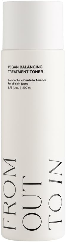 Vegan Balancing Tremtment Toner - Kombucha & Centella Asiatica, for All Skin Types, 6.76 Fl OZ