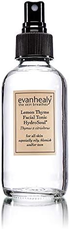 evanhealy Lemon Thyme Facial Tonic w/HydroSoul | 100% Pure Organic Plant Hydrosol | Balances, Protects, & Refreshes All Skin Types