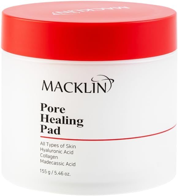 Pore Healing Pad Facial Toner / Most Effective Korean Beauty Routine / for Sebum Control and Moisturizing (70 pads)