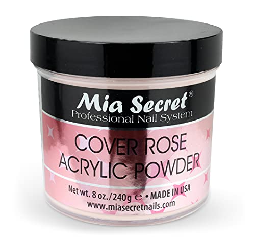 Mia Secret Professional Nail System Cover Rose Acrylic Powder 8oz