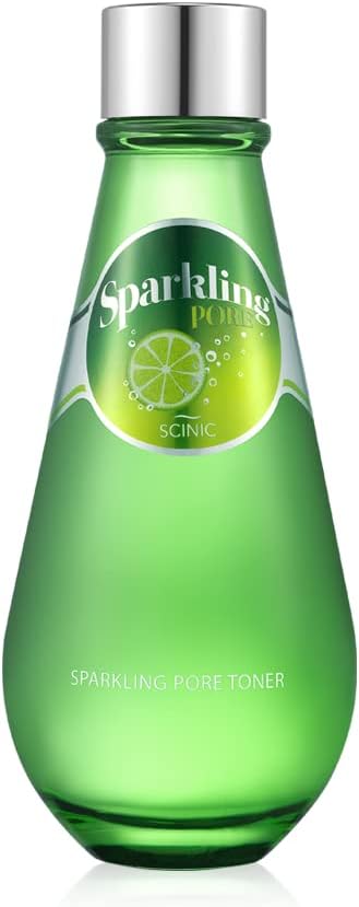 SCINIC Sparkling Pore Toner 5.07 fl oz(150ml) | Makes Greasy Pores Feel Fresh, Tidies Up Skin Texture | Excessive Sebum Control, Moisture Supply, Skin Soothing, Texture Care | Korean Skincare