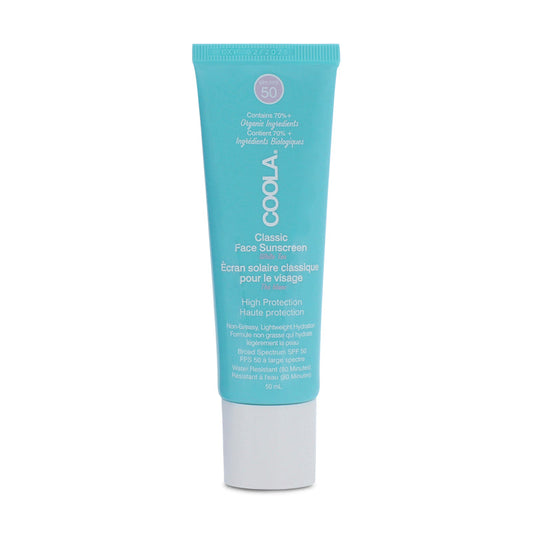 Coola Classic Face Sunscreen White Tea SPF50 50ml