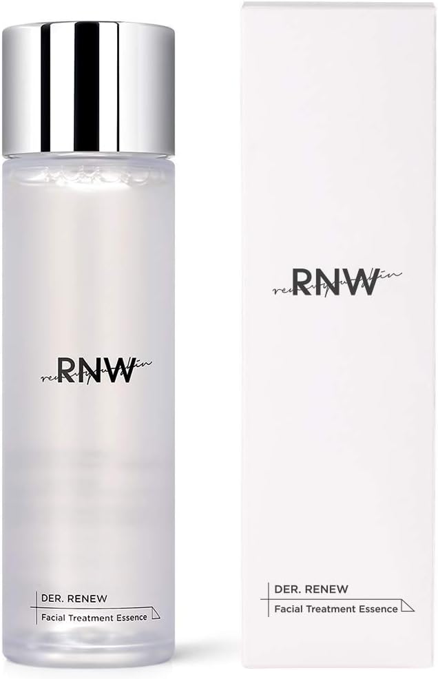 RNW DER. Renew Facial Treatment Essence 4.7 Oz / 140ml, Paraben Free Essential Toner Water | Skin Repair and Brightening | Korean Skincare