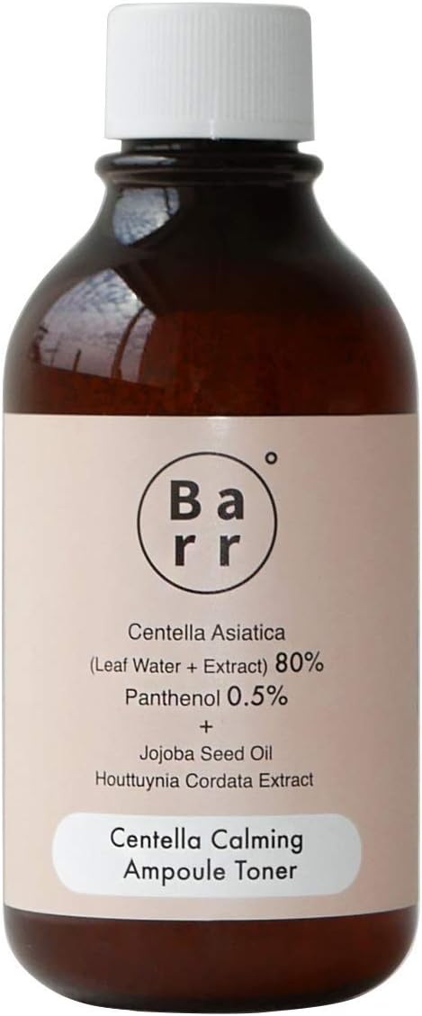 Barr Centella Calming Ampoule Toner, irritated skin, dermatological tested, anti-aging boosting toner