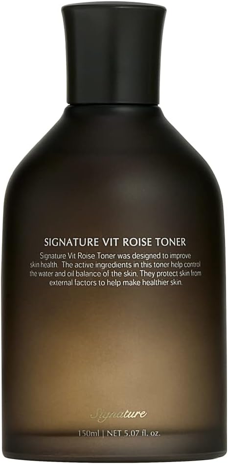 DEMAR3 SIGNATURE VIT ROISE Toner,150ml, 5.75 oz,PREMIUM NOURISHING TONER, KOREAN SKIN CARE, ANTI AGING TONER, HYDRATING PANTHENOL SKINCARE, HYALURONIC ACID AND NIACINAMIDE, GLOW SKIN CARE, TONER FOR D