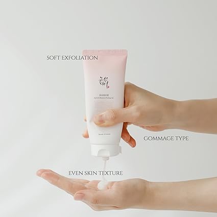 Beauty of Joseon Apricot Blossom Peeling Gel Soft Exfoliating Face and Body Scrub Dead Skin Cells Remover for All Skin Types, Korean Skincare for Men Women, 100ml, 3.38 fl.oz