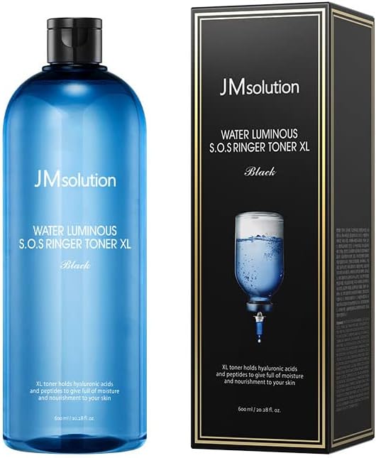 JMsolution Water Luminou Toner X Large 600ml (20.28floz) Black -Korea Skin Care Moisture